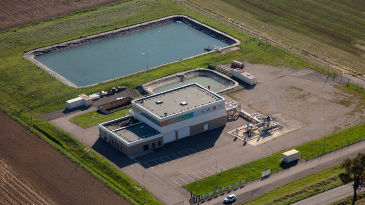 vue aérienne Rittershoffen