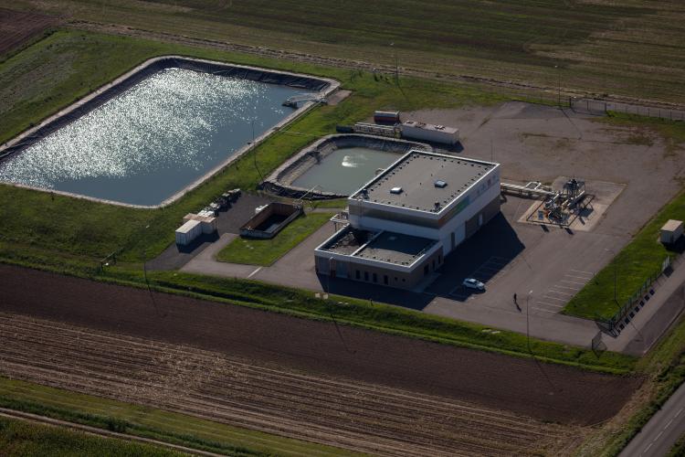 Rittershoffen vue bassin